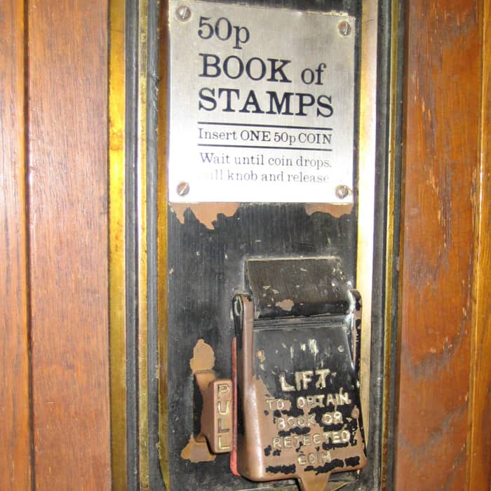 Stamp vending machine